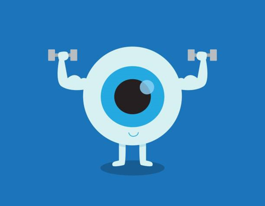 You work out your muscles, why not your eyes?