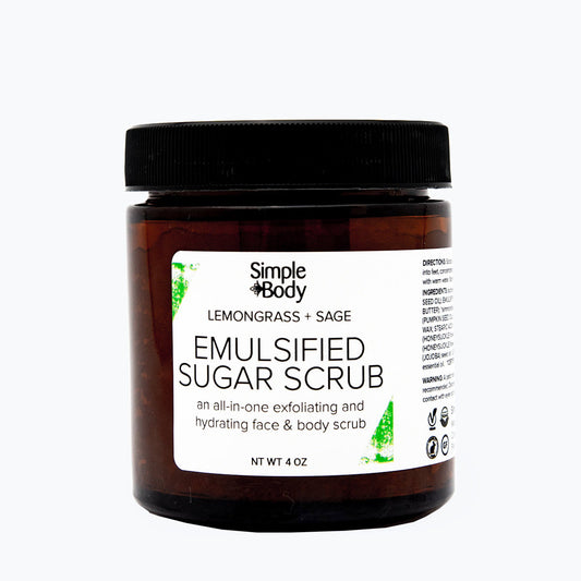 Emulsified Sugar Scrub